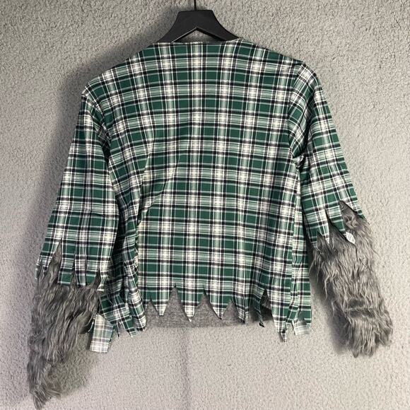 Boys Werewolf Costume XL Halloween‎ Horror Monster Outfit with Faux Fur Details - Picture 11 of 12